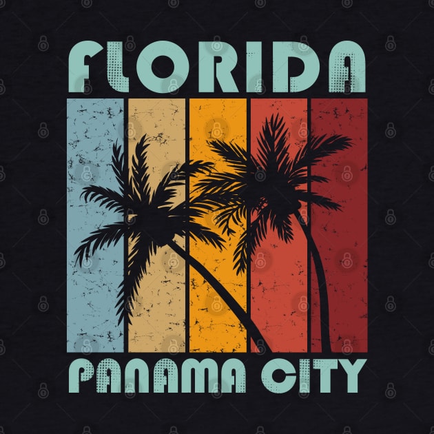 Panama City Beach Florida Graphic Vintage by Designkix